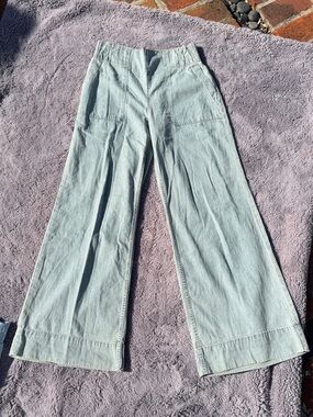 Free People We The Free Breezy Denim Pull-On Jeans Dusk Size S/P Style 87382560